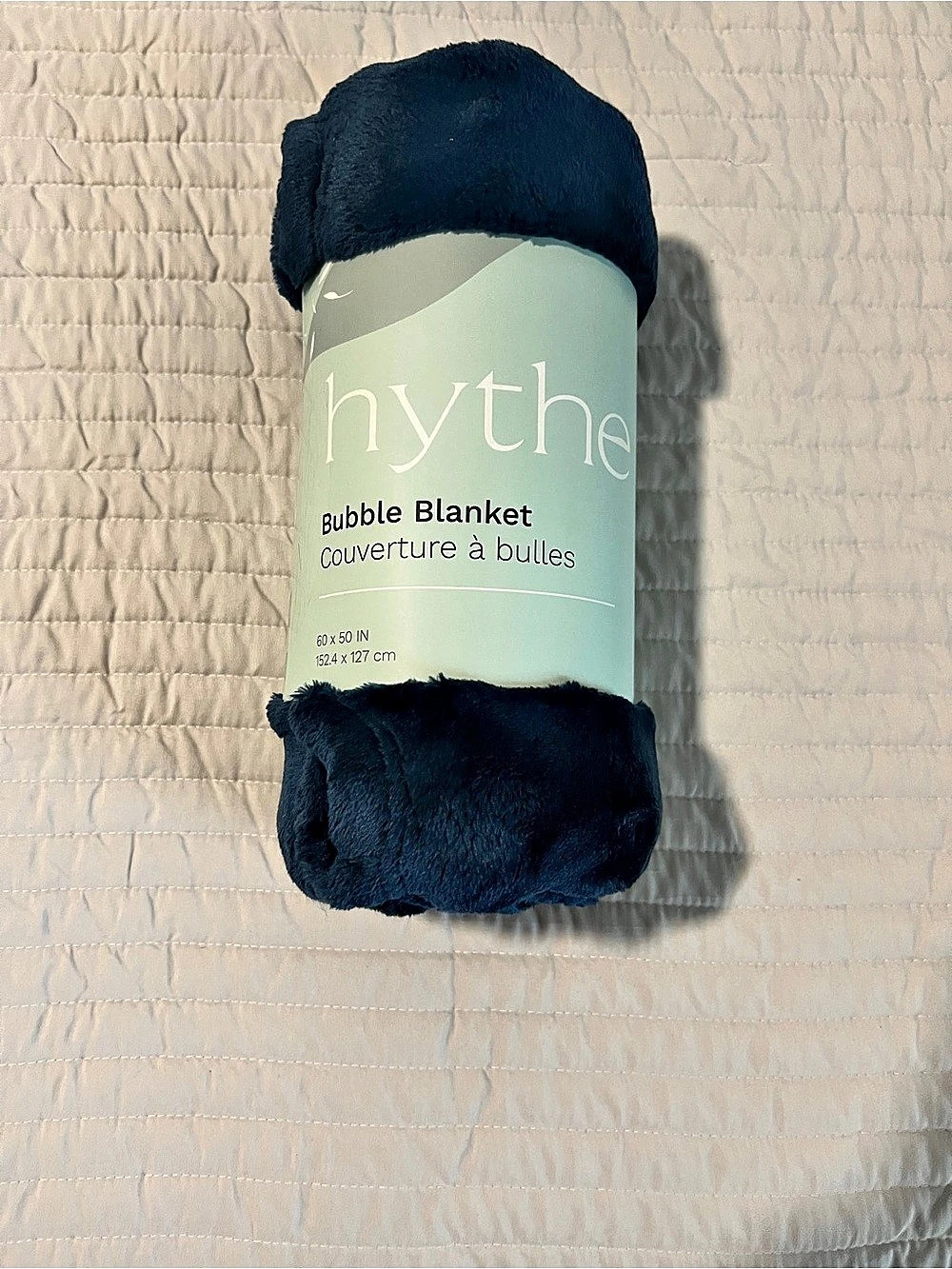 Hythe Bubble Blanket Plush Blanket 60 x 50 in NWT